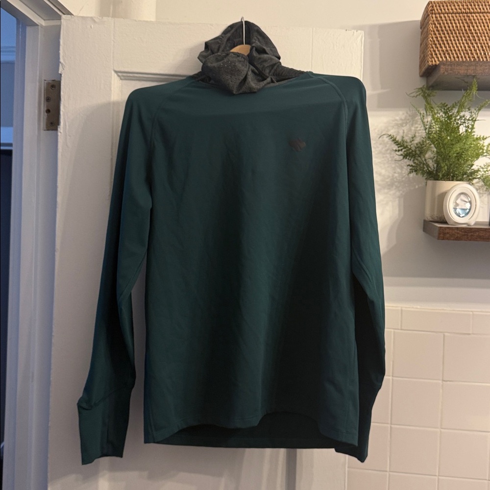 Rabbit Men’s Cocoon Running Hoodie - Green - Size Medium